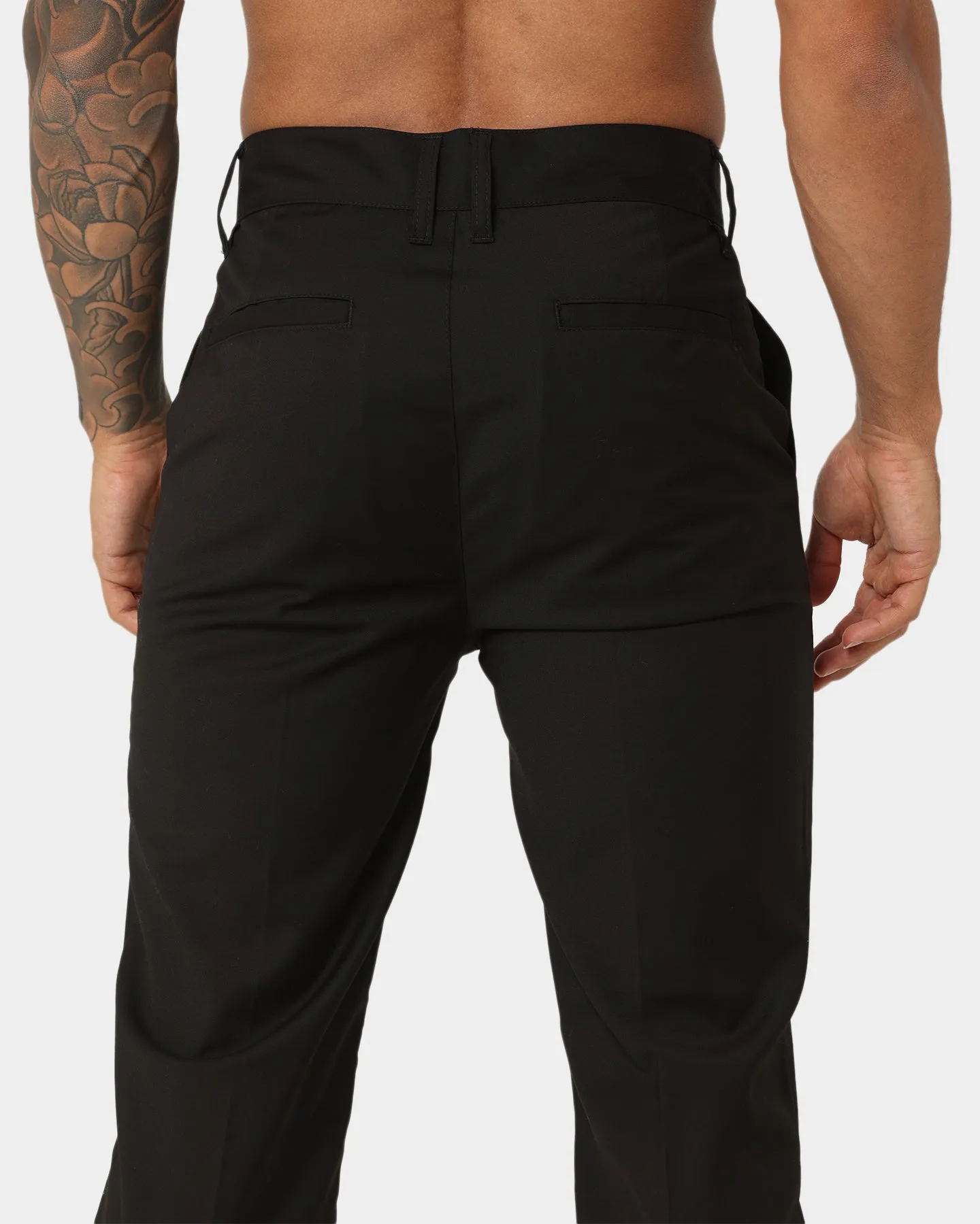 404 Heritage Zip Trouser Black