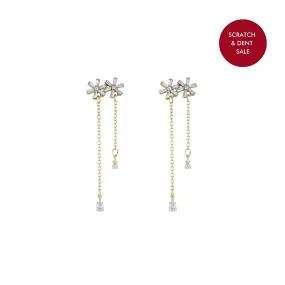 Beau Flora Gold Earrings - Sample