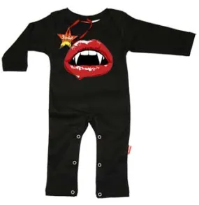 Bella Vampire Lips Baby Playsuit