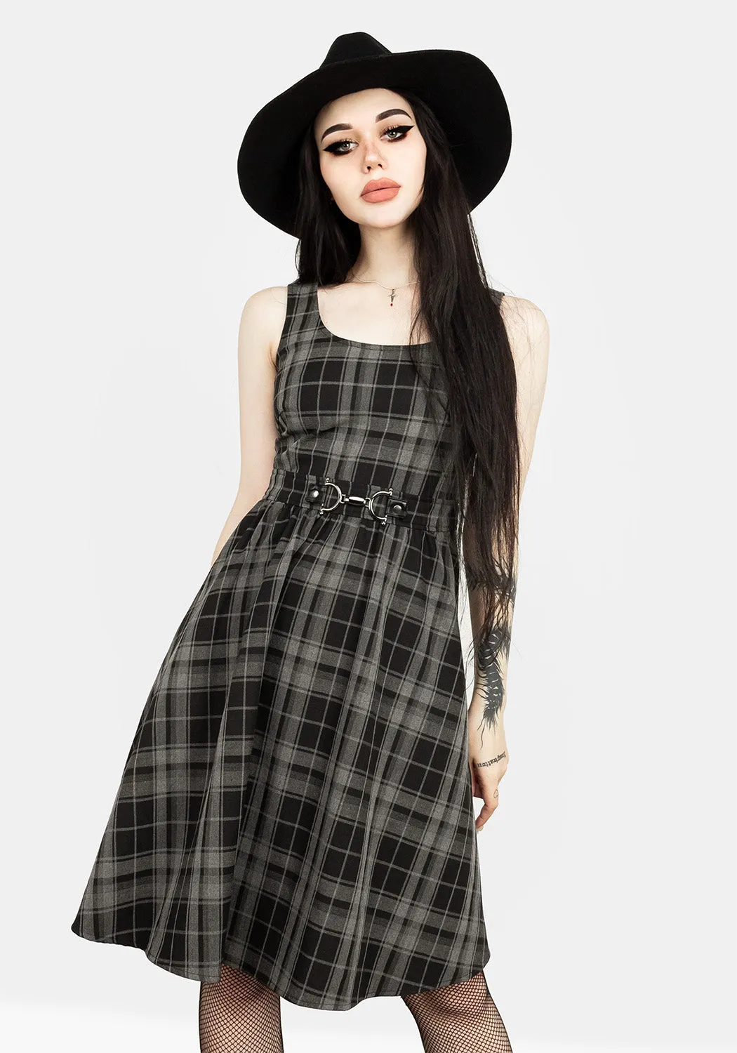 Bittersweet Check Dress