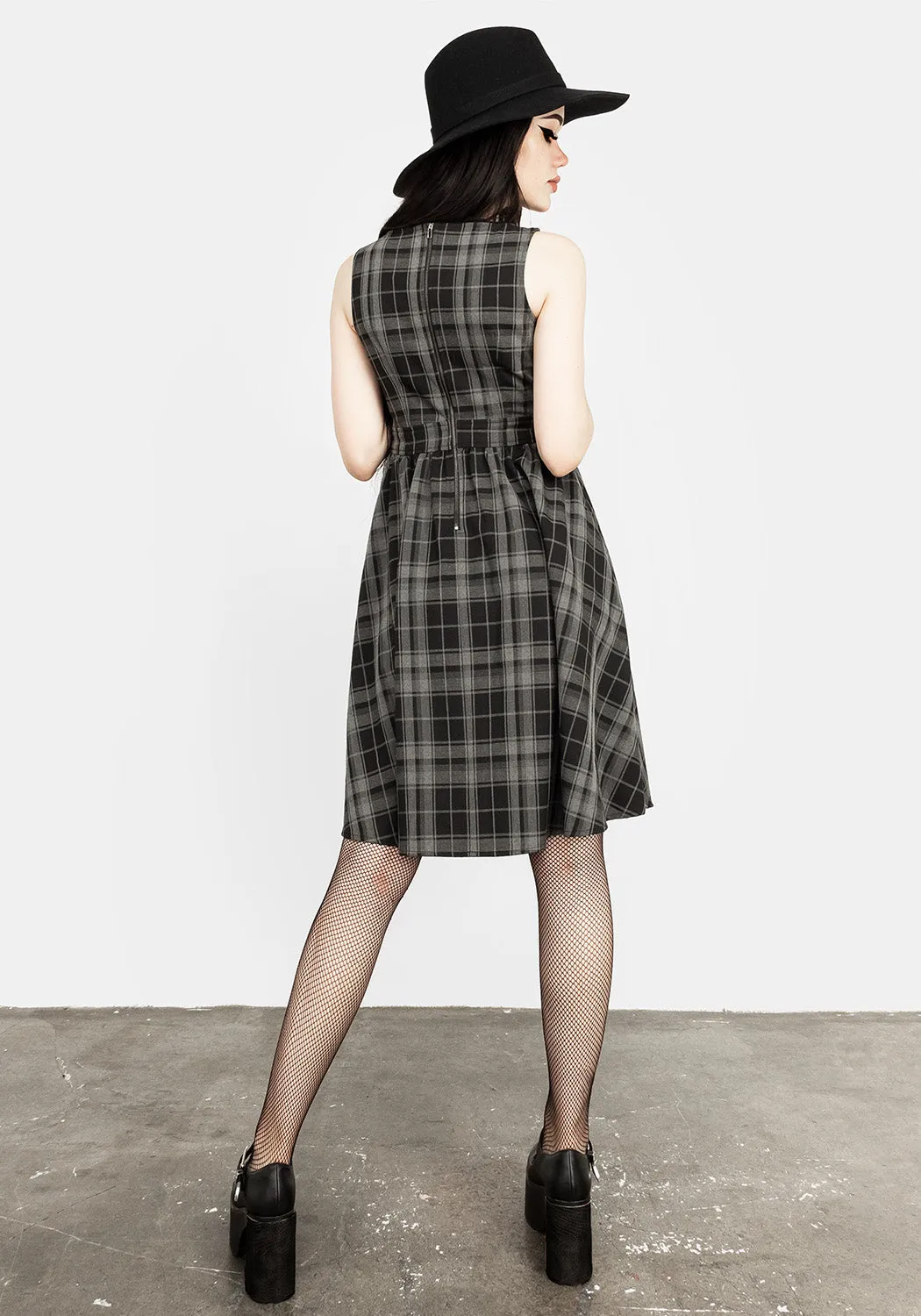 Bittersweet Check Dress