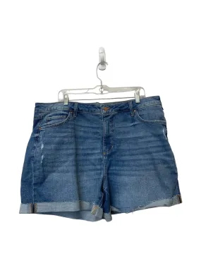 Blue Denim Shorts Sonoma, Size 18w