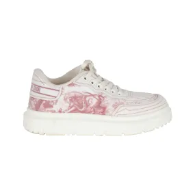 Christian Dior Addict Pink Toile De Jouy Sneakers - '10s