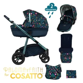 Cosatto Paloma Faith Wow Continental Pram & Accessories Bundle - Wildling