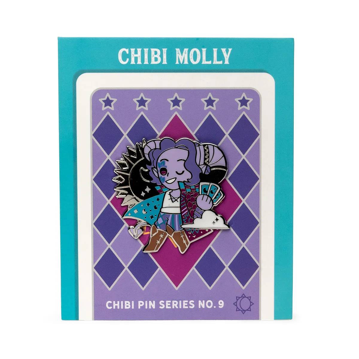 Critical Role Chibi Pin No. 9 - Mollymauk Tealeaf