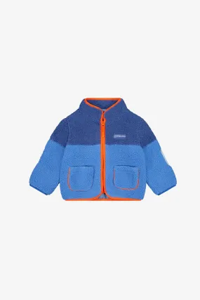 KIDS SHERPA JACKET | BLUE