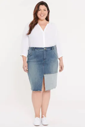 Midi Skirt In Plus Size - Clean Seline