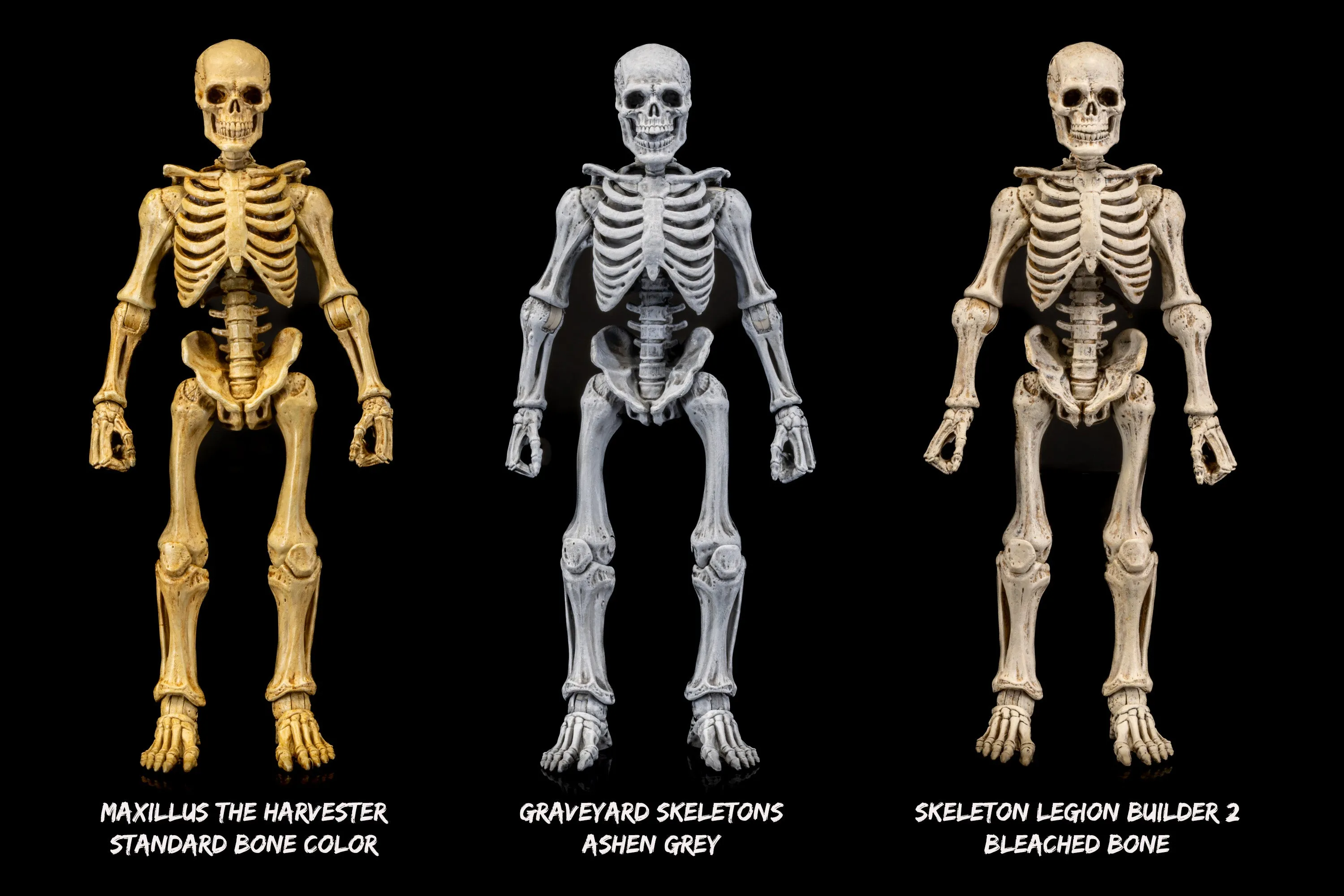 PRE-ORDER - GRAVEYARD SKELETONS 4-pack set