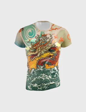 ROOTS DRAGON SS COMFORT FIT RASHGUARD