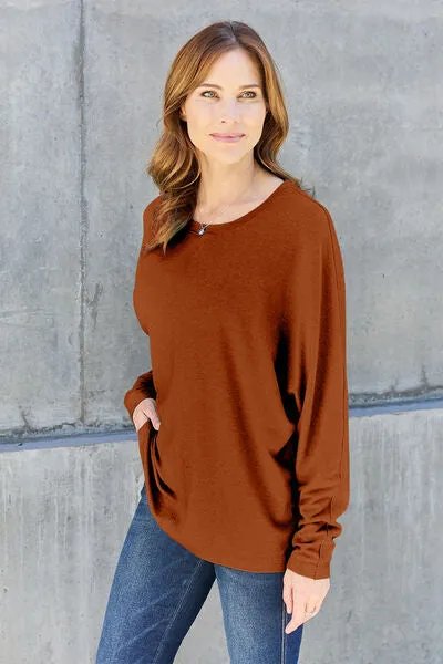 Round Neck Long Sleeve T-Shirt