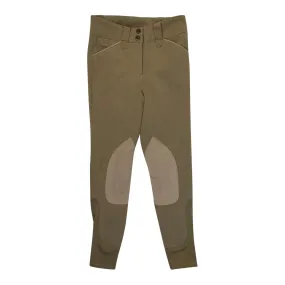 SmartPak 'Piper' Knee Patch Breeches in Tan - Children's 10