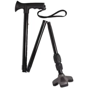 Soft Step Folding Adjustable Standing Cane