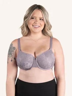 The Paulette - Underwire All-Over Lace Nursing Bra