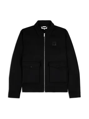 Tommaso Collared Jacket- Black